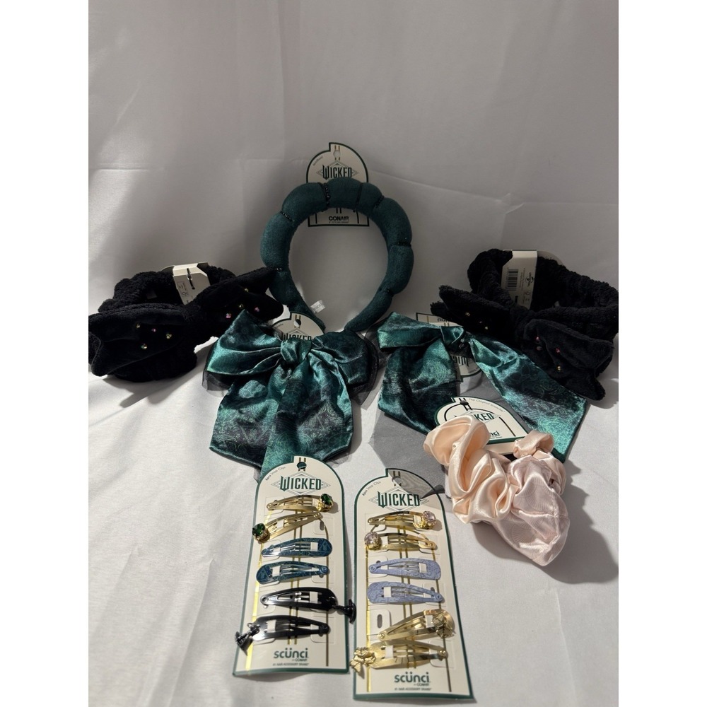 Wicked x Conair Hair Accessories 8 Piece Bundle New